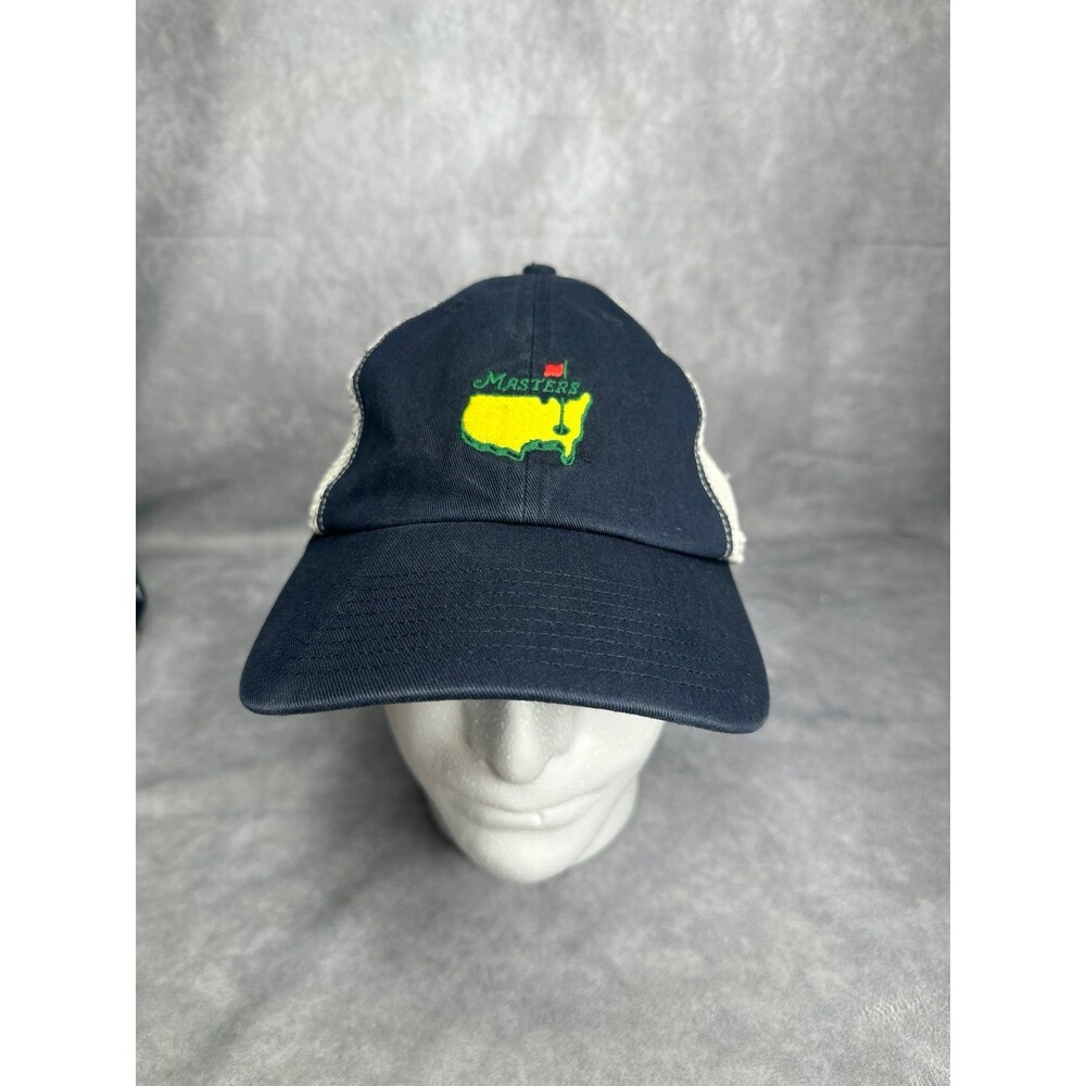 Masters American needle spell out Golf hat navy and white